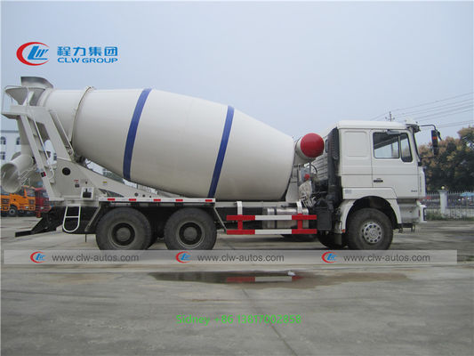 10 Wheels 6x4 10cbm SHACMAN Concrete Mixer Truck