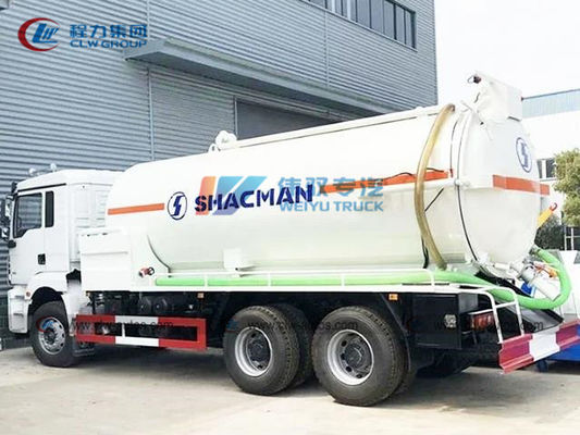 6x4 10 Wheels Shackman Vacuum Sewage Suction Truck