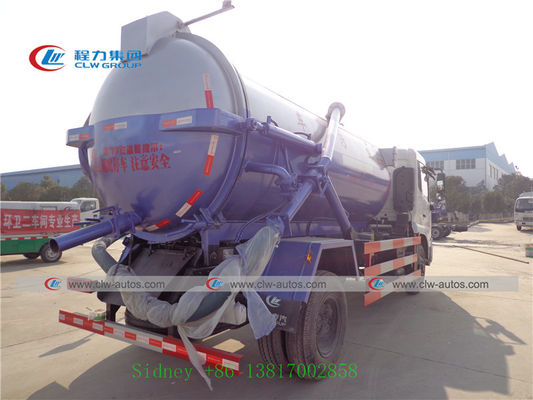 Dongfeng Tianjin 4x2 4x4 LHD Vacuum Sewage Suction Tanker Truck