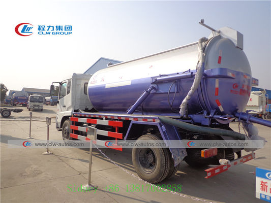 Dongfeng Tianjin 4x2 4x4 LHD Vacuum Sewage Suction Tanker Truck