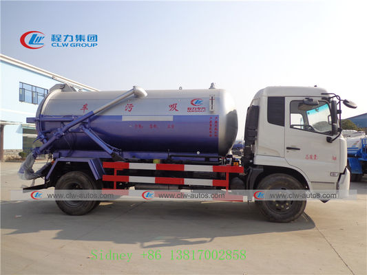 Dongfeng Tianjin 4x2 4x4 LHD Vacuum Sewage Suction Tanker Truck