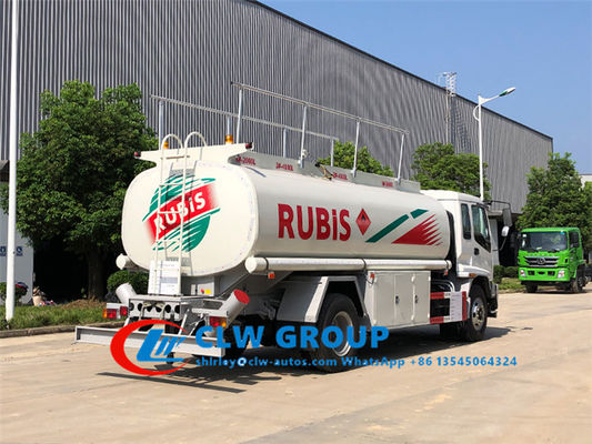 4 Compartment ISUZU FTR 15000L Refueler Truck