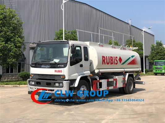 4 Compartment ISUZU FTR 15000L Refueler Truck