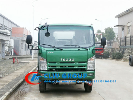 8T 10T ISUZU 190HP Carbon Steel Oil Tanker Truck