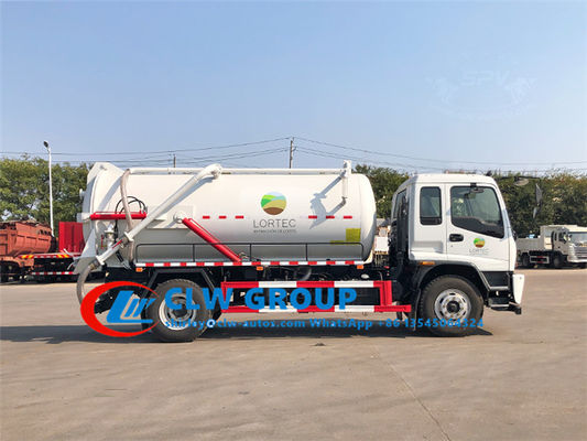 ISUZU FTR 10000L Stainless Steel Vacuum Sewage Suction Truck