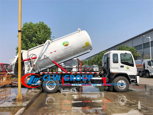 ISUZU FTR 10000L Stainless Steel Vacuum Sewage Suction Truck