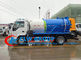 Euro V Diesel Engine 4000L 98HP ISUZU Sewage Pump Truck