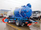 Euro V Diesel Engine 4000L 98HP ISUZU Sewage Pump Truck