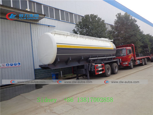 2 Axle Anti Corrosion HCl Chemical Liquid Tanker Semi Trailer