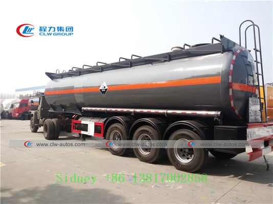 Shacman M3000 6X4 3 Axle 21cbm Sulfuric Acid Tank Semi Trailer