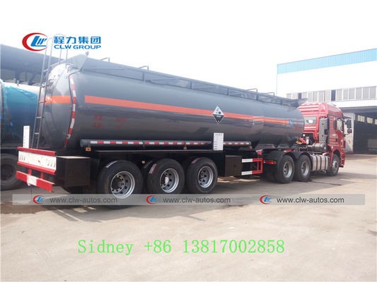 Shacman M3000 6X4 3 Axle 21cbm Sulfuric Acid Tank Semi Trailer