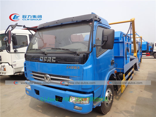 Dongfeng 4x2 5tons 5cbm 5000liters Swing Arm Garbage Truck for sanition services