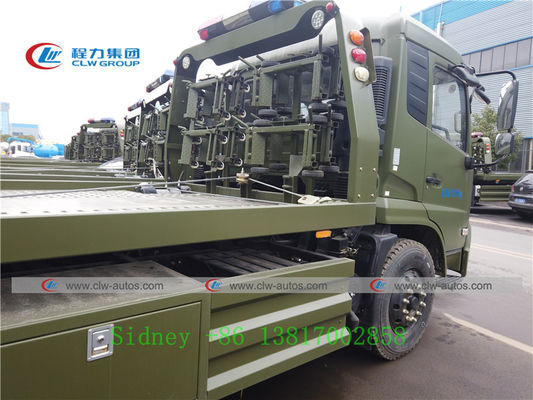 Dongfeng Tianjin 140HP 4X2 Flatbed Wrecker Truck