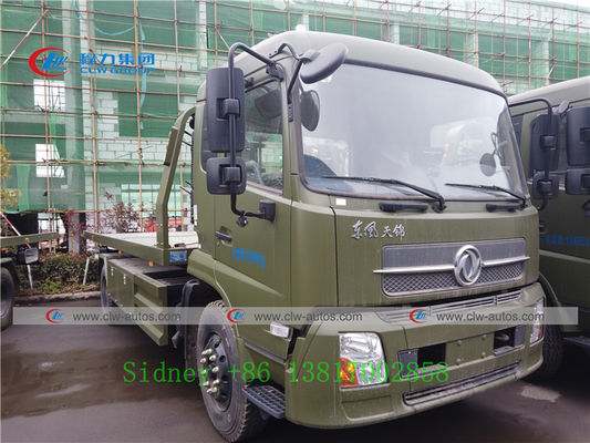 Dongfeng Tianjin 140HP 4X2 Flatbed Wrecker Truck