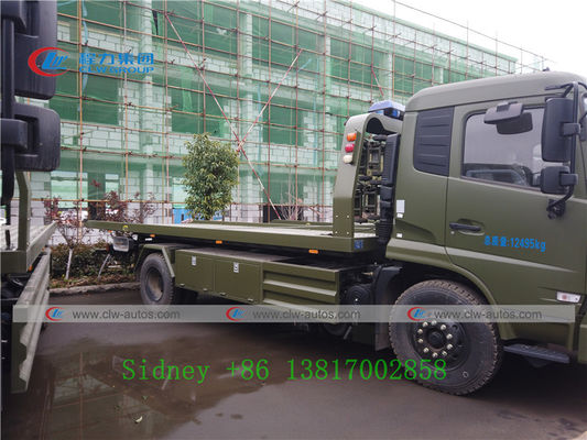 Dongfeng Tianjin 140HP 4X2 Flatbed Wrecker Truck