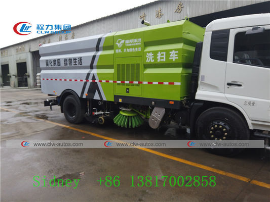 Dongfeng Tianjin Diesel Engine 12m3 Vacuum Sweeper Truck