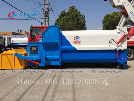 16cbm Mobile Garbage Compression Station For Hooklift Truck