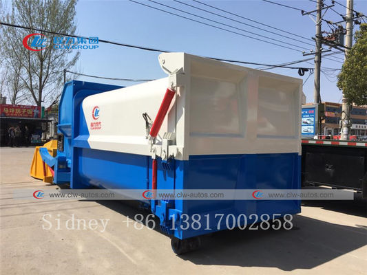 16cbm Mobile Garbage Compression Station For Hooklift Truck