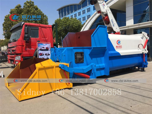 16cbm Mobile Garbage Compression Station For Hooklift Truck