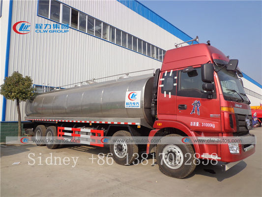 Foton Auman 8X4 30cbm Fresh Milk Transport Truck