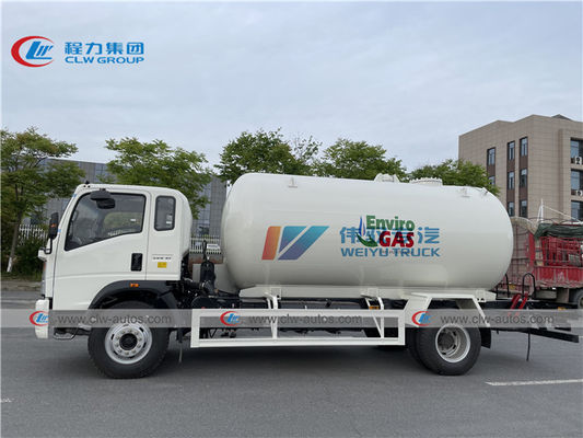 HOWO 15000 Liters LPG Dispenser Truck For Cylinder Refilling