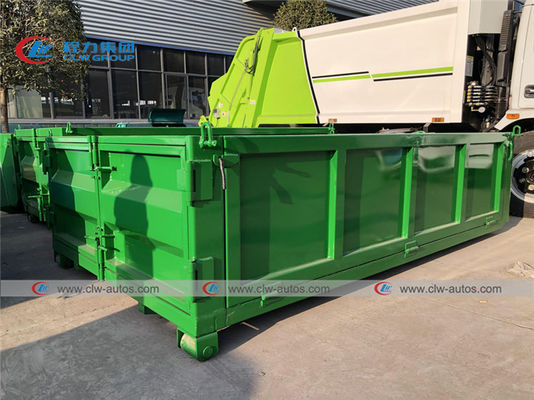 6t Dongfeng Hydraulic Hook Lift Garbage Truck With Auto Tipping