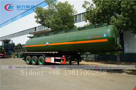 36cbm Q345 Mild Steel Liquid Ammonia Tanker Semi Trailer