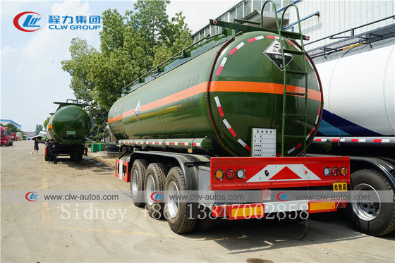 36cbm Q345 Mild Steel Liquid Ammonia Tanker Semi Trailer