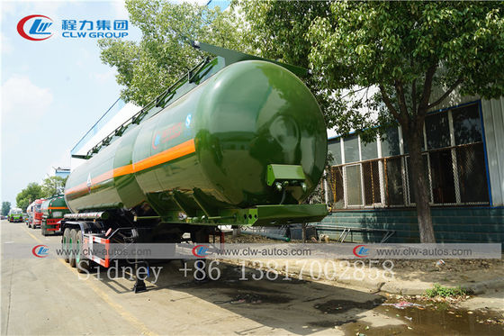 36cbm Q345 Mild Steel Liquid Ammonia Tanker Semi Trailer