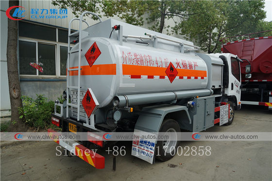 FAW 4X2 5m3 Q235 Carbon Steel Fuel Dispenser Truck