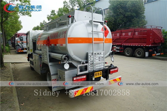 FAW 4X2 5m3 Q235 Carbon Steel Fuel Dispenser Truck