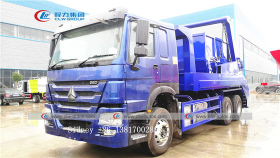 12cbm Sinotruk HOWO 6X4 Swing Arm Garbage Truck