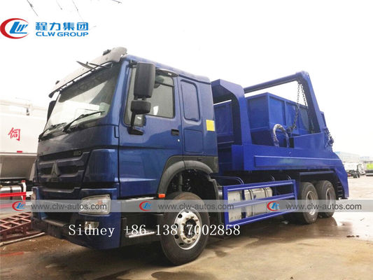 12cbm Sinotruk HOWO 6X4 Swing Arm Garbage Truck