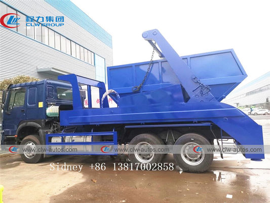 12cbm Sinotruk HOWO 6X4 Swing Arm Garbage Truck