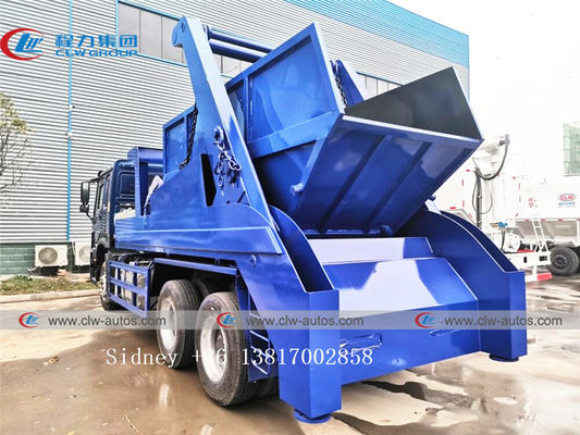 12cbm Sinotruk HOWO 6X4 Swing Arm Garbage Truck