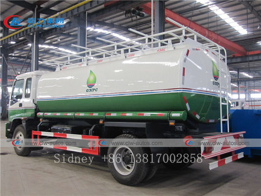 LHD Isuzu FTR 4X2 10cbm Fuel Delivery Tank Truck