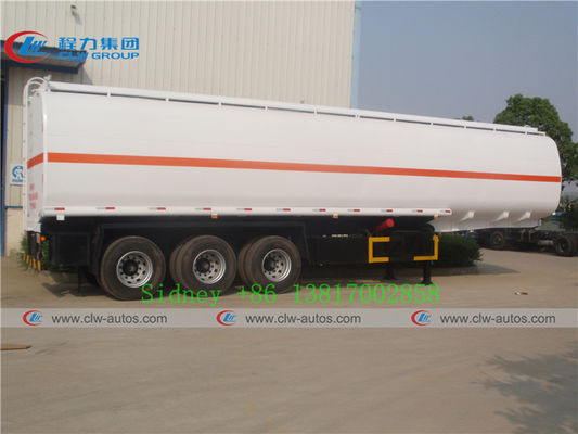 Three BPW-12T Axle 55000L 40T Oil Tanker Trailer