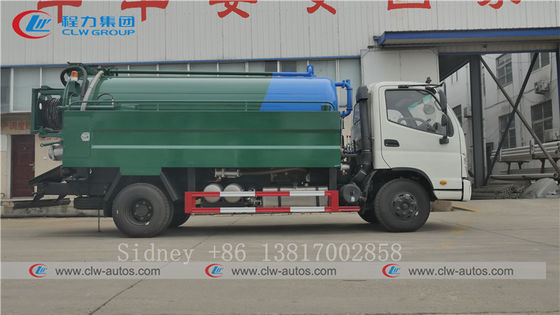 Foton Forland 8000L 4X2 Vacuum Sewage Suction Truck