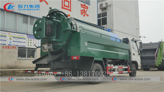 Foton Forland 8000L 4X2 Vacuum Sewage Suction Truck