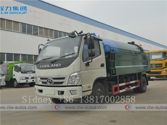 Foton Forland 8000L 4X2 Vacuum Sewage Suction Truck