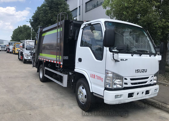 Japan ISUZU 4X2 4m3 5m3 6m3 Waste Collection Truck