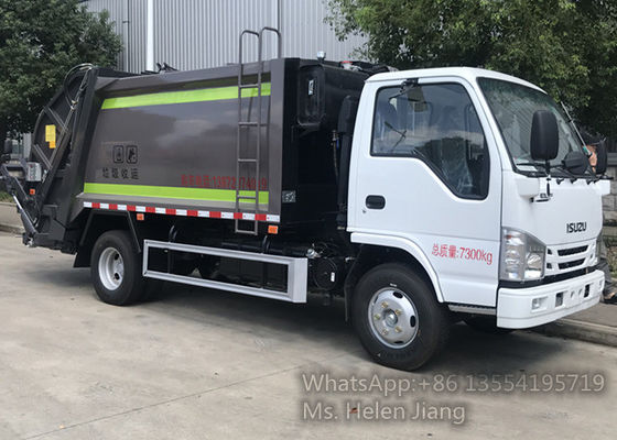 Japan ISUZU 4X2 4m3 5m3 6m3 Waste Collection Truck