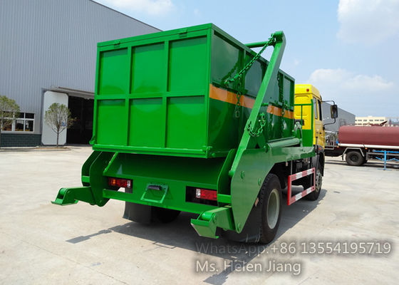 Sinotruck HOMAN 4X2 220HP 8cbm Skip Loader Container Garbage Truck