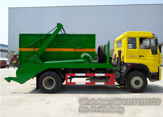 Sinotruck HOMAN 4X2 220HP 8cbm Skip Loader Container Garbage Truck