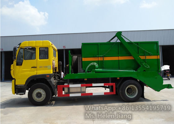 Sinotruck HOMAN 4X2 220HP 8cbm Skip Loader Container Garbage Truck