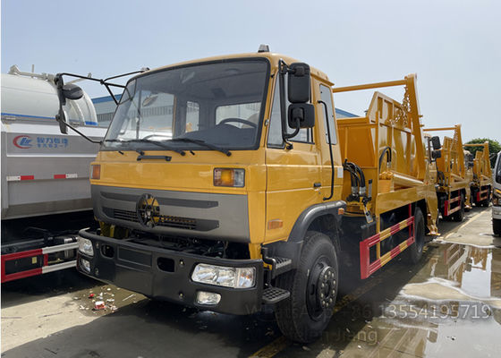 Dongfeng 4X2 170HP 10cbm Swing Arm Skip Loader Garbage Truck