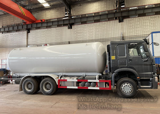 20cbm Sinotruck HOWO 6X4 371HP LPG Gas Tanker Truck