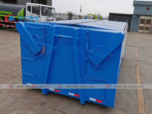 Sinotruk 10t Hook Lift Garbage Truck With Hydraulic Tipping Box