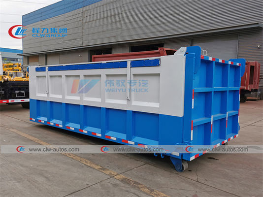 Sinotruk 10t Hook Lift Garbage Truck With Hydraulic Tipping Box