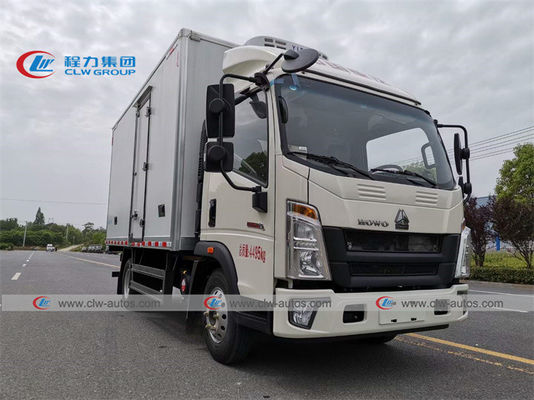 5 Ton Sinotruk Howo Frozen Meat Delivery Trucks